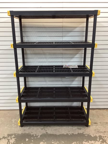 Member's Mark 5-Tier Heavy-Duty Shelf, 48""W x 20""D x 72""H