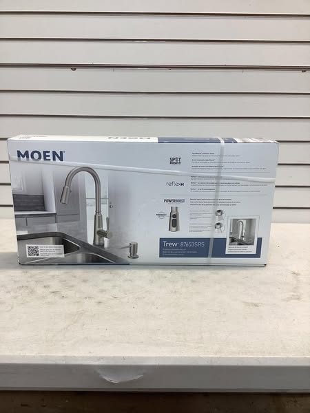 Moen Trew Spot Resist Stainless Single Handle Pulldown Kitchen Faucet