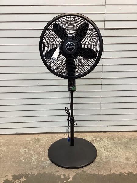 Lasko WhisperForce 18" Eco Quiet DC Pedestal Fan with Remote Control