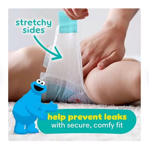 Pampers Baby Dry Diapers, Size 1, 252 ct.