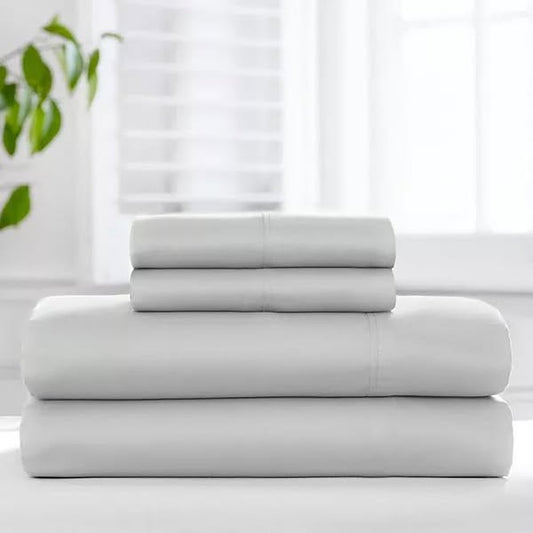 Member's Mark 450-Thread-Count Solid Sheet Set King Size