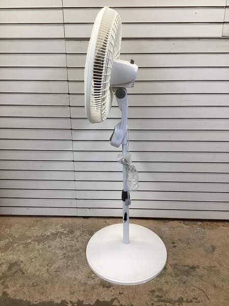 Lasko Cyclone 18 in. 3 Speed Oscillating Pedestal Fan for Home in Black with Adjustable Height, 4-Hour Timer and Remote