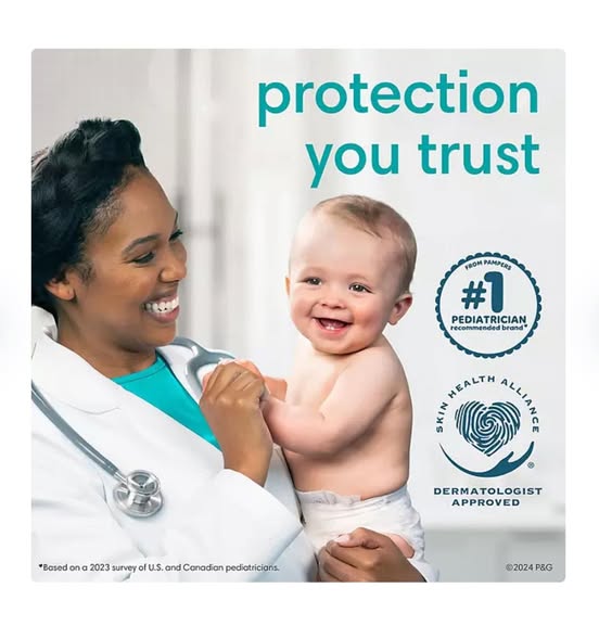 Pampers Pure Protection Diapers, Size 1, 198 ct.