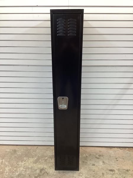 Hallowell Single Tier Black Tie Locker