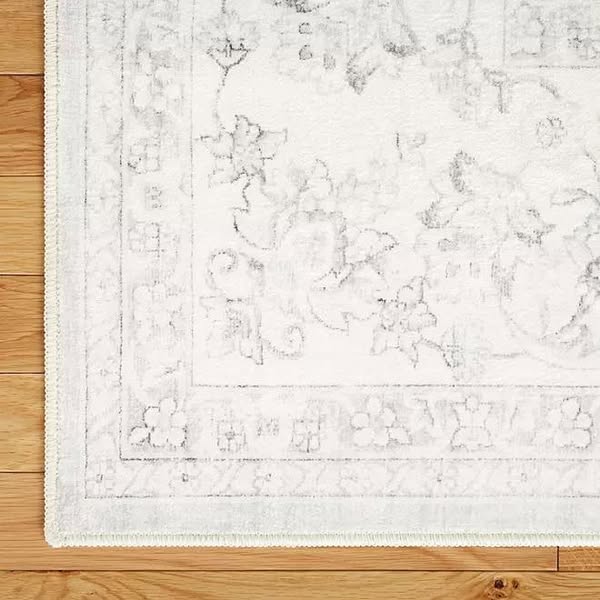 Member's Mark Everwash Washable 9' x 12' Area Rug Light Grey