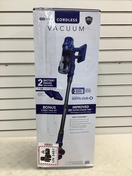 ePro Select Cordless Stick Vacuum with 2 Batteries, 6 Tools Lightly Used