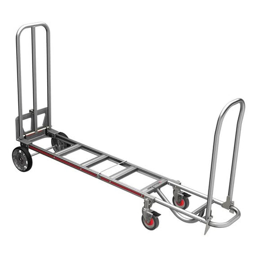 MAGLINER Hand Truck, 4 Wheel, Load Cap 200 Lb