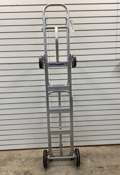MAGLINER Hand Truck, 4 Wheel, Load Cap 200 Lb