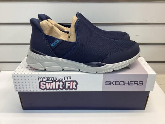 Skechers Men's Equalizer Hands Free Swift Fit Slip-On Sneaker