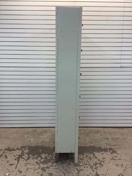 HALLOWELL Box Locker, 36 in W, 12 in D, 78 in H, (3) Wide, (6) Tier