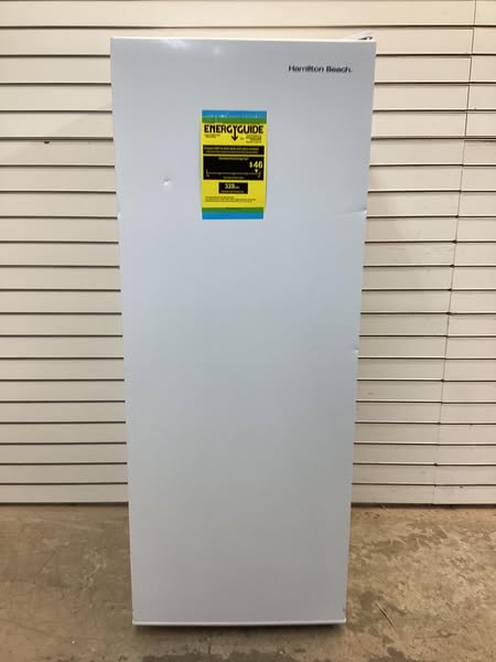 Hamilton Beach 6.8 cu. ft Manual Defrost Upright Convertible Freezer/Refrigerator in White