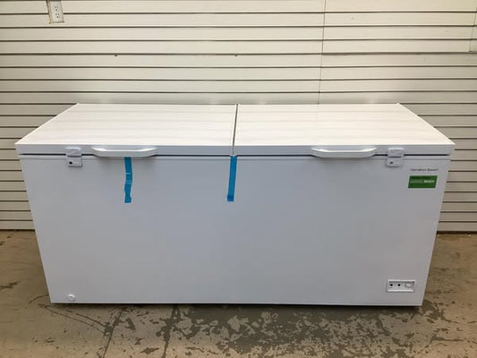 Hamilton Beach 82 in 30 cu. ft. Manual Defrost Dual Door Chest Freezer