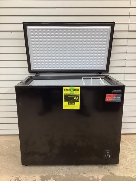 Frigidaire Gallery 7 Cu. Ft. Chest Freezer, Black