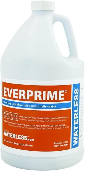 EVERPRIME Waterless 1501 Floor Drain Sealing Liquid, 1 gallon
