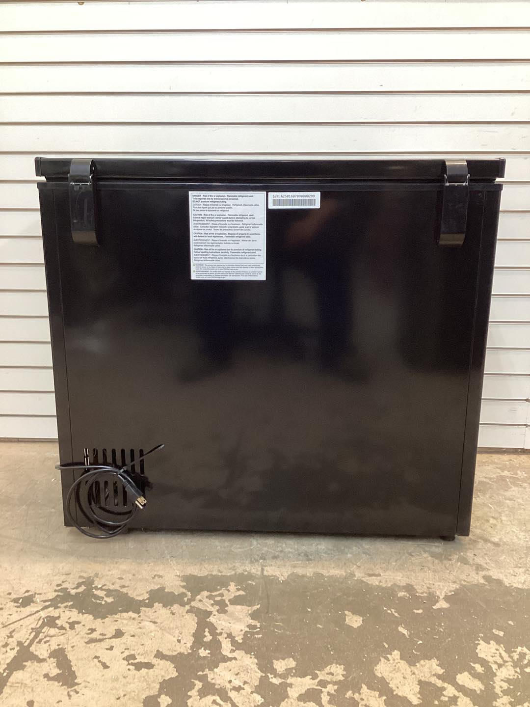 Frigidaire Gallery 7 Cu. Ft. Chest Freezer, Black