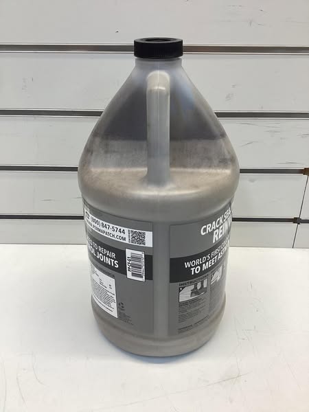 PERMA-PATCH Crack Filler: 6690 ColdFuze, Gray, Asphalt, 128 oz Container Size, Jug