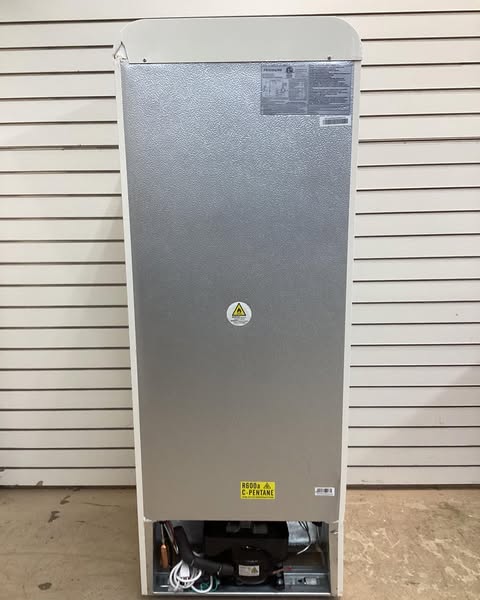 Frigidaire 7.5 cu. ft. Mini Fridge in Cream with Rounded Corners and Top Freezer