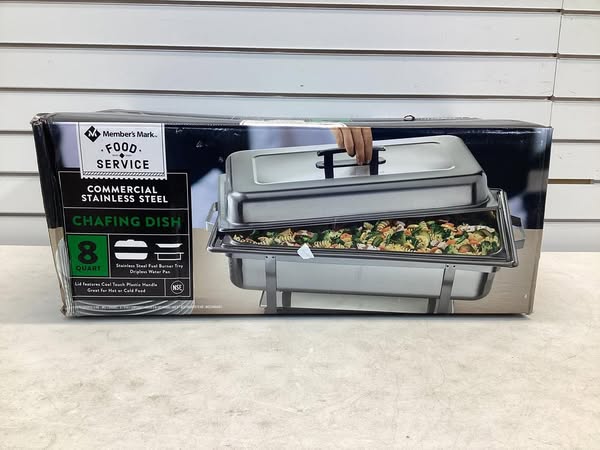 Member's Mark 8 qt. Stainless Steel Royal Chafer