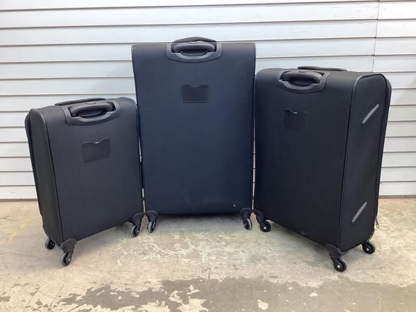 Skyline Softside Checked Spinner 5pc Luggage Set