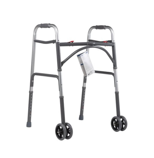 Dynarex Bariatric Walker with Wheels