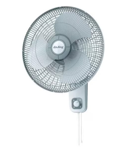 AIR KING Wall Mount Fan: 16 in Blade Dia, Oscillating, 3 Speeds