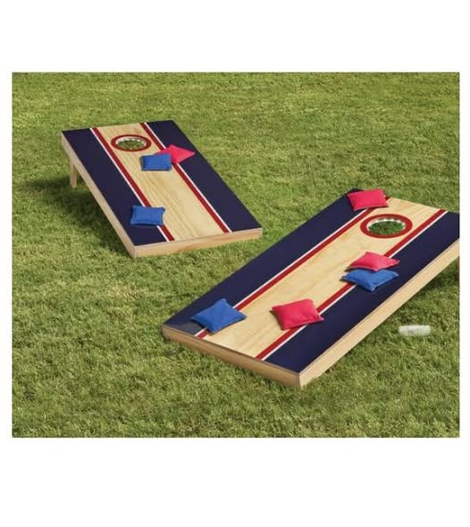 Member's Mark Official Size 2' x 4' Cornhole Board Set with LED Lights