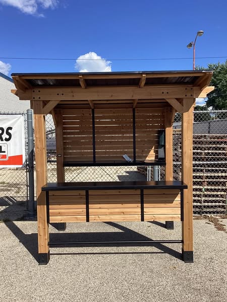 Backyard Discovery Cedar Springs Outdoor Bar