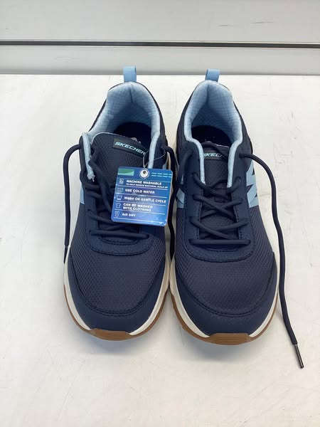 Skechers Women's Mesh Trail Sneaker Navy Color Size 8.5
