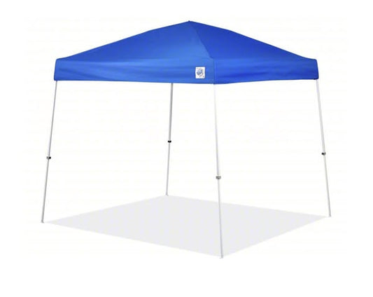 E-Z UP 10-ft x 10-ft Square Blue Pop-up canopy Missing Bag