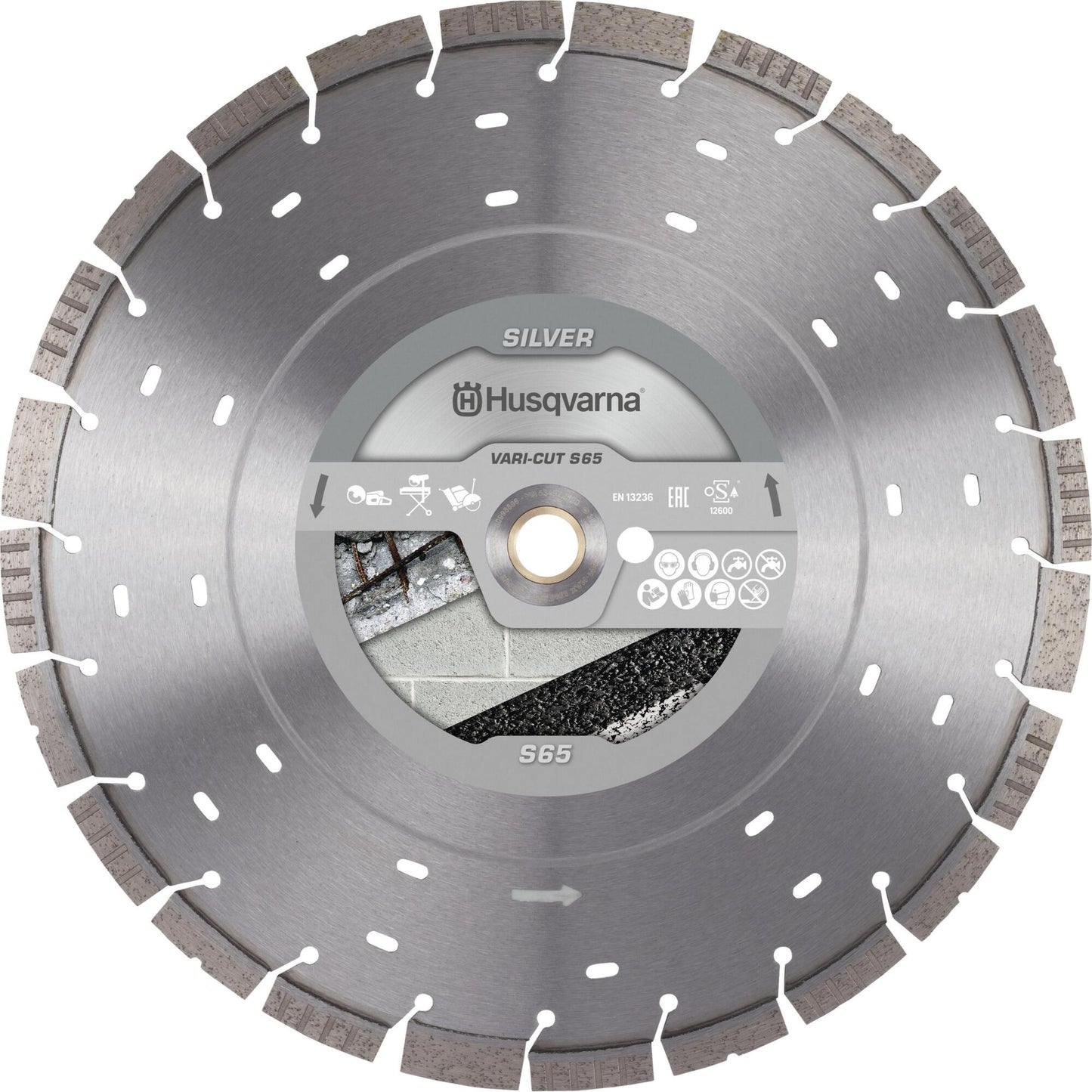 Husqvarna, Diamond Blade, Blade Diameter 20 in, Included (qty.) 1 Model# 534977260
