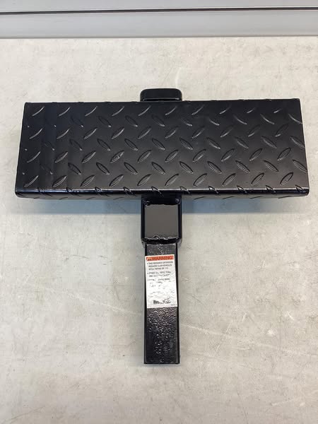 Buyers 12-in Hitch Receiver Extension with Step