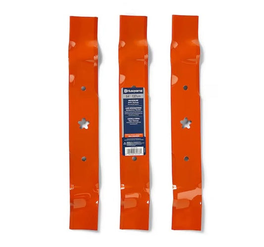 Husqvarna 54-in Deck Mulching Mower Blade for Riding Lawn 3 -Pack