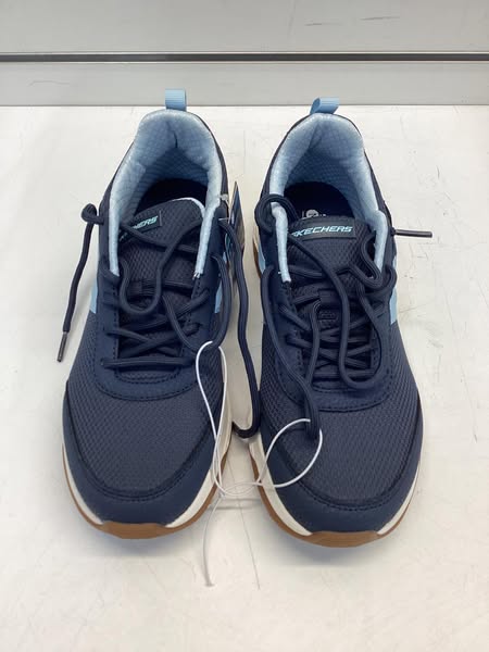 Skechers Women's Mesh Trail Sneaker Navy Color Size 7.5