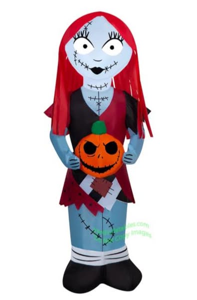 Disney 3.5 ft Airblown-Sally with Pumpkin Halloween Inflatable