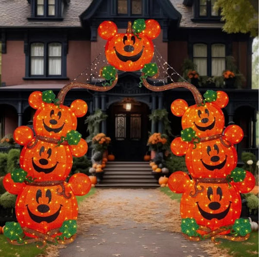 Disney Halloween Pumpkin Arch