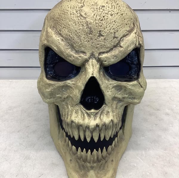 Home Accents Skelly Scary Head W/ LCD LifeEyes Accessory Replacement Upgrade