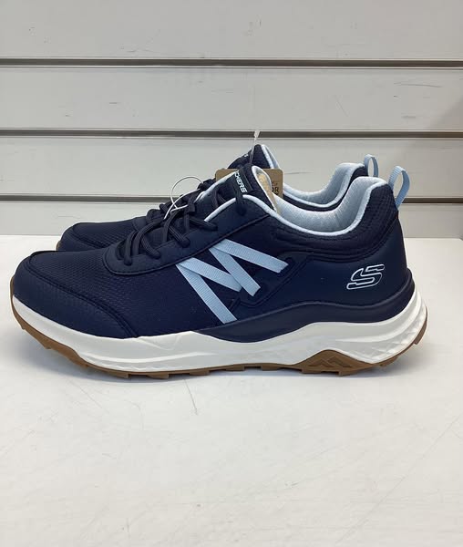 Skechers Women's Mesh Trail Sneaker Navy Color Size 10