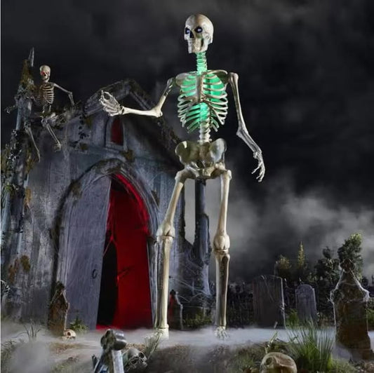 Home Accents Holiday Color Changing LED 12 ft. Skelly Lighting Kit