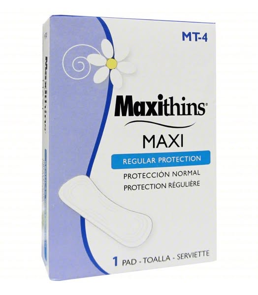 Hospeco Maxithins Sanitary Napkin 250 pack