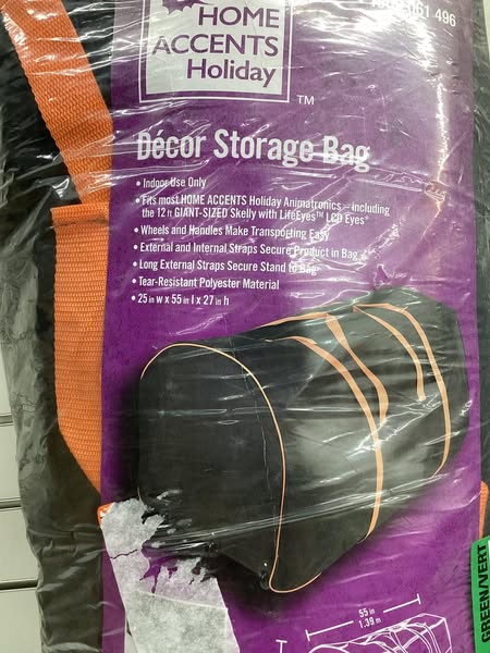 Home Accents Holiday Decor Storage Bag
