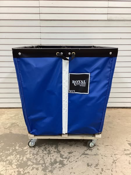 ROYAL BASKET TRUCKS Perm Liner Truck, 18 bu, blue vinyl