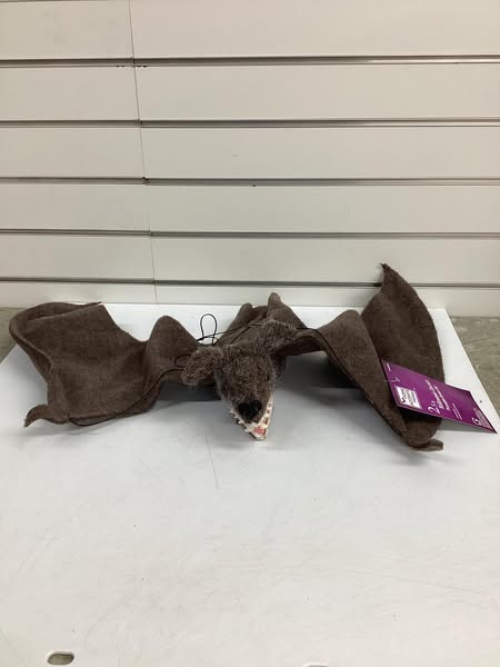 Home Accents Holiday 2.5 ft. Poseable Brown Bat