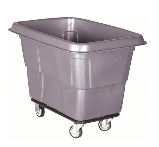 General Purpose Cube Truck: 27 cu ft Cubic Foot Capacity, 800 lb Load Capacity, Gray