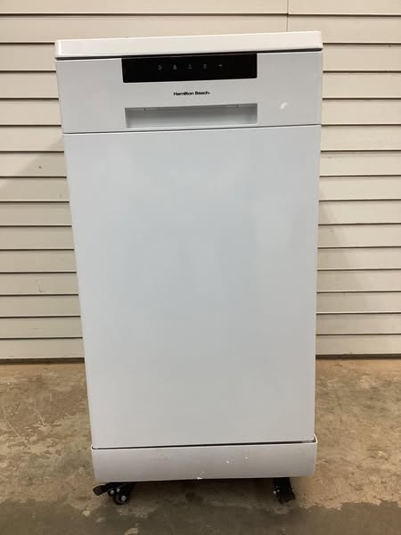 Hamilton Beach 18" Portable Dishwasher in White