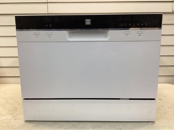 RCA 20-in Portable Freestanding Dishwasher (White), 47-dBA Very Quiet Sound Level