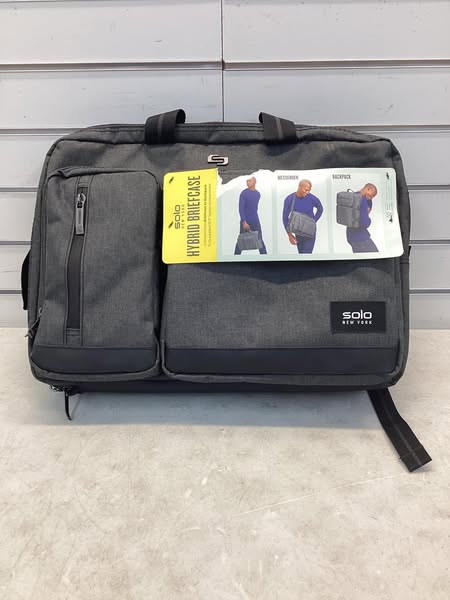 Solo New York Duane 16" Hybrid Laptop Bag - Gray