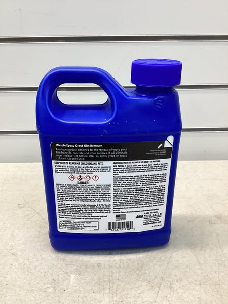 Miracle Sealants Epoxy Grout & Film Remover and Cleaner, 1 Quart