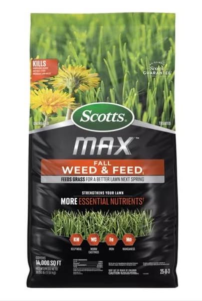 Scotts MAX Fall Weed & Feed