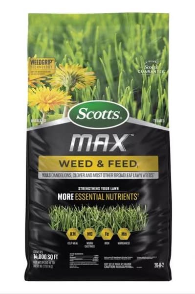 Scotts MAX Weed & Feed