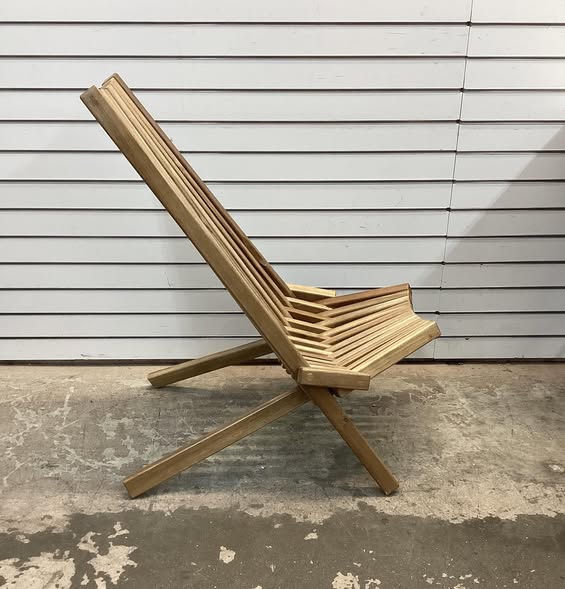 Melino Wooden Folding Chair